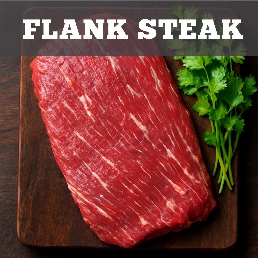 Diamond R Cattle Flank Steak, grass fed grain finished beef, Independence Kansas